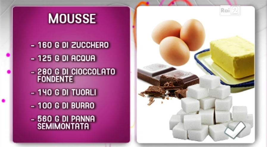 mousse al cioccolato