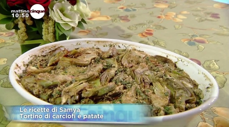 tortino di carciofi e patate