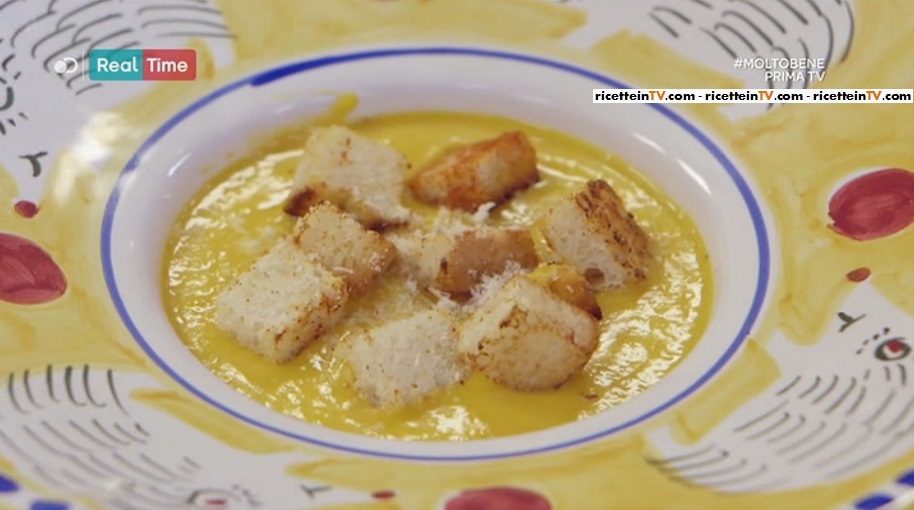 vellutata di zucca con crostini