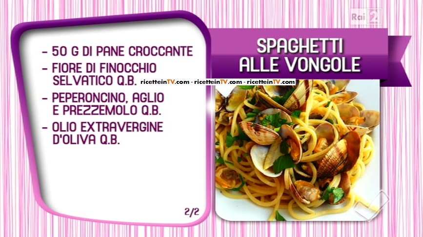 spaghetti alle vongole