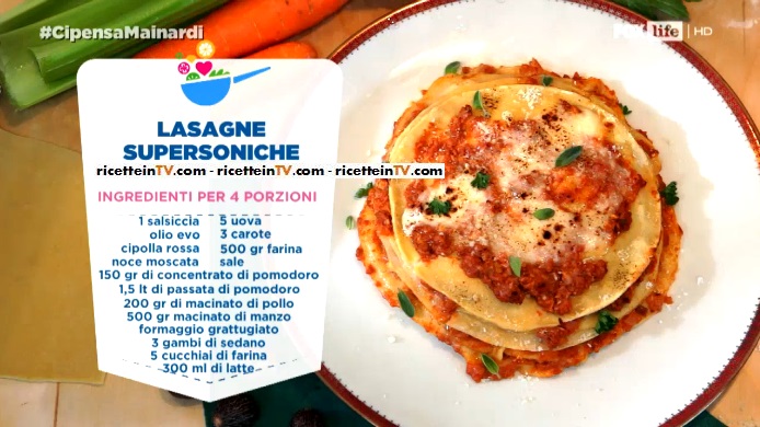 lasagne supersoniche