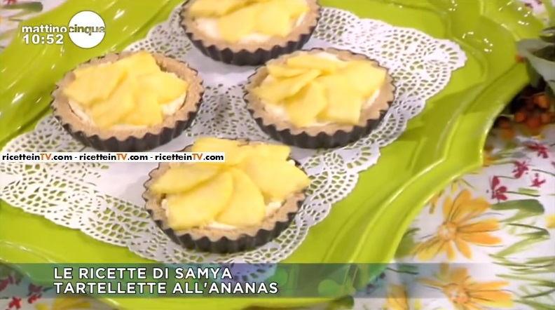 tartellette all'ananas