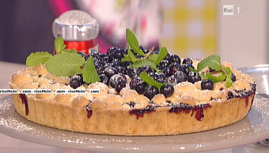 crostata di mirtilli