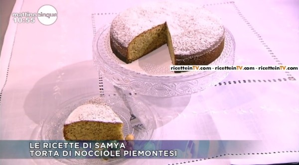 torta di nocciole piemontesi