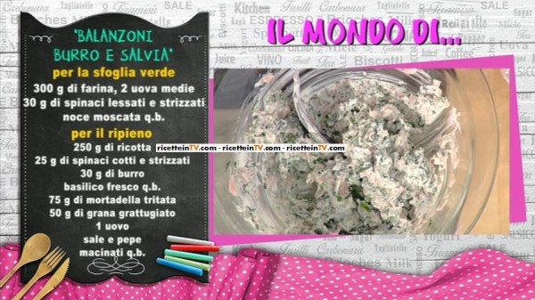 balanzoni con burro e salvia di Alessandra Spisni