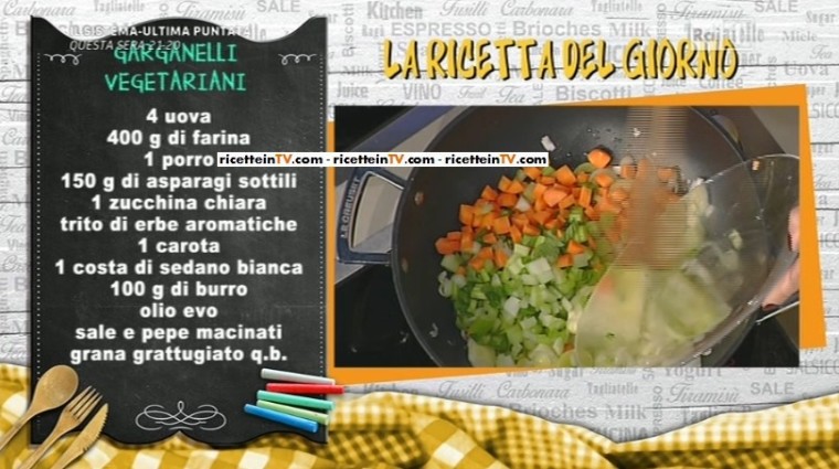 garganelli vegetariani di Alessandro Spisni