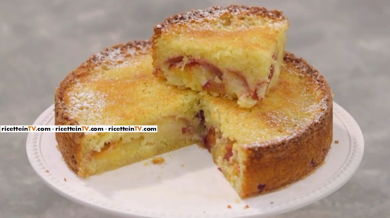 torta di pesche