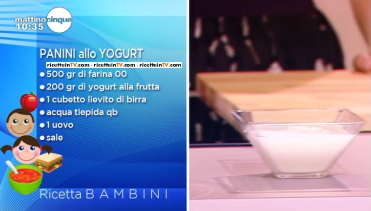 panini allo yogurt