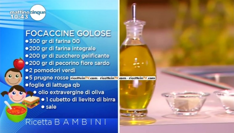 focaccine golose