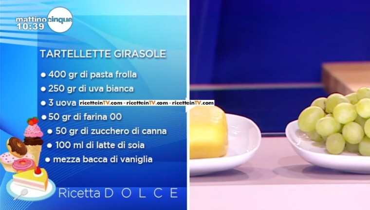 tartellette girasole