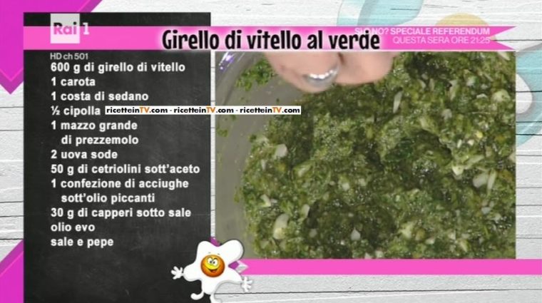 girello di vitello al verde di Daniele Persegani