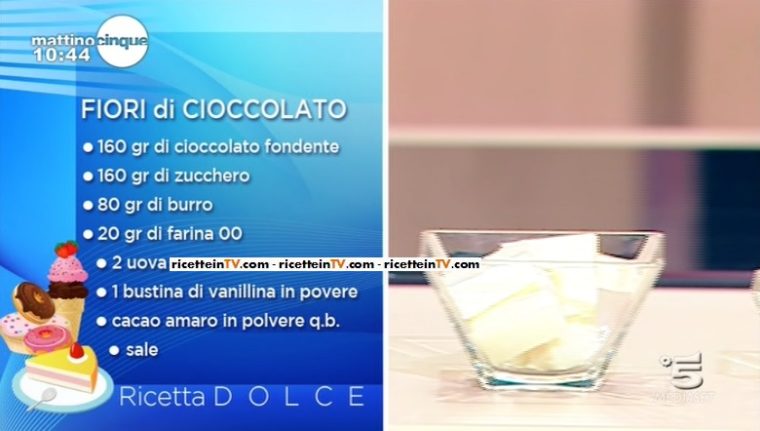 fiori di cioccolato