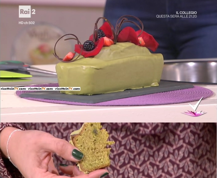 plumcake al the matcha