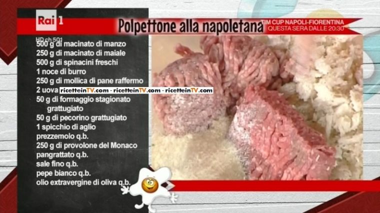 polpettone alla napoletana di Anna Serpe