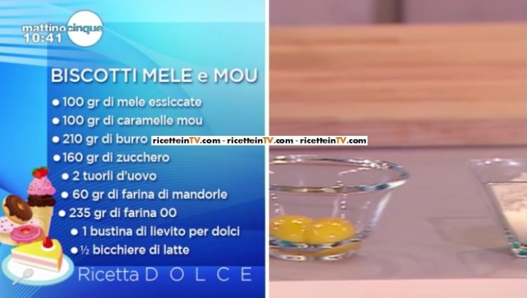 biscotti mele e mou