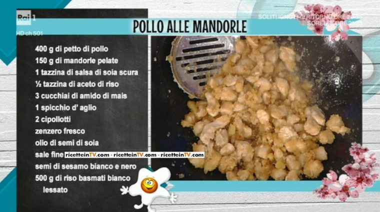 pollo alle mandorle di Luisanna Messeri