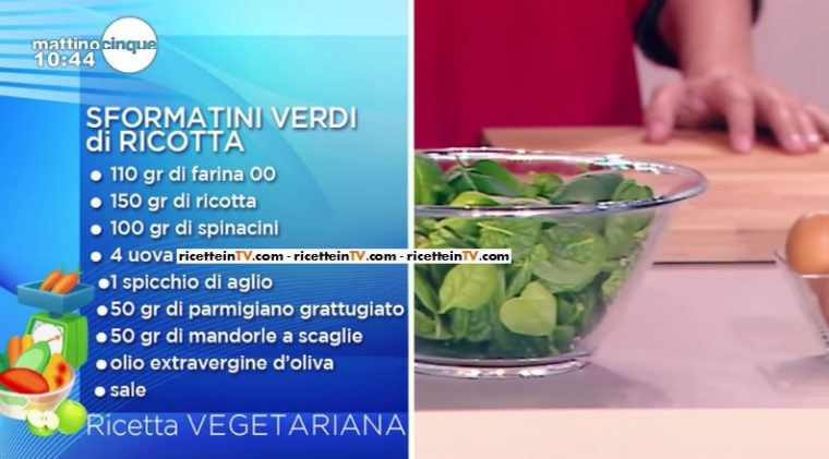 sformatini verdi di ricotta