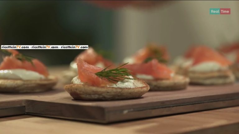 blinis al salmone