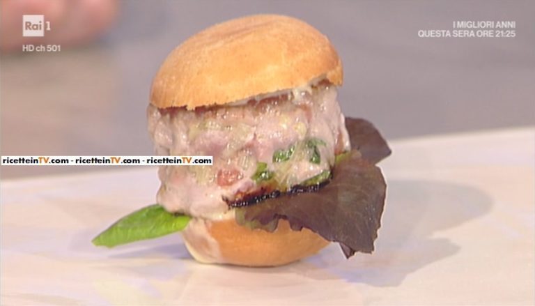 panino con hamburger di palamita di Gianfranco Pascucci