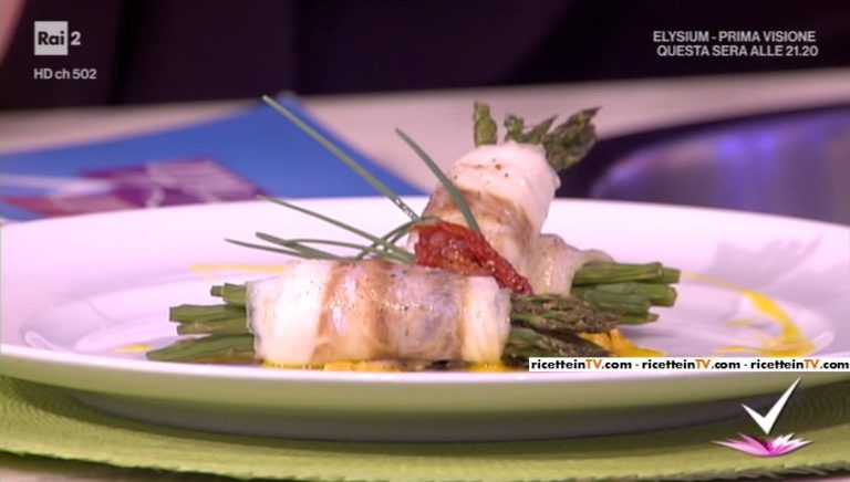 involtini di branzino con asparagi di Ilario Vinciguerra