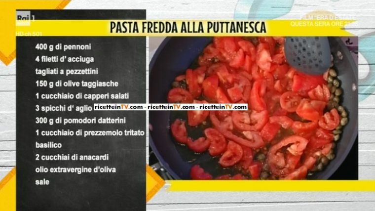 pasta fredda alla puttanesca di Anna Moroni