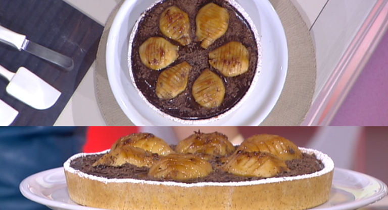 crostata pere e cioccolato di Simone Bellesi