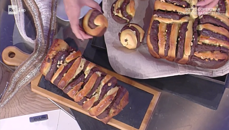 brioche a fisarmonica bianca e nera di Natalia Cattelani