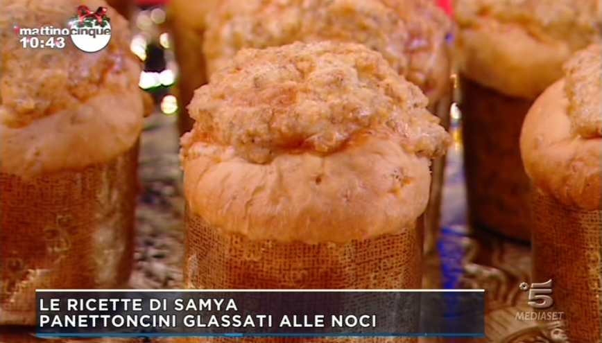 panettoncini glassati alle noci