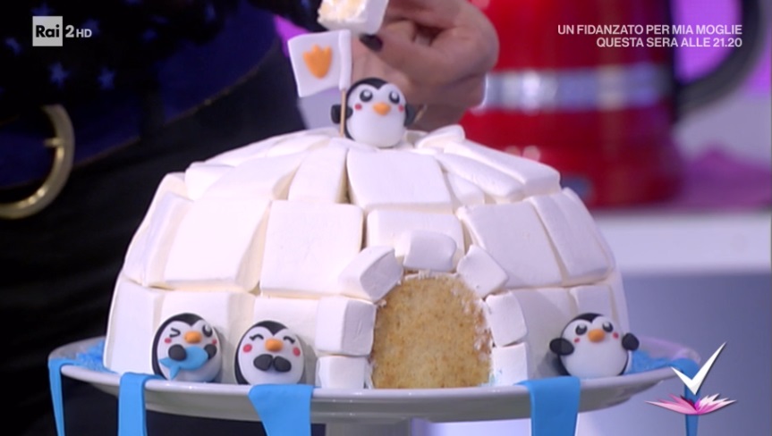 torta igloo di Giulia Vaiana