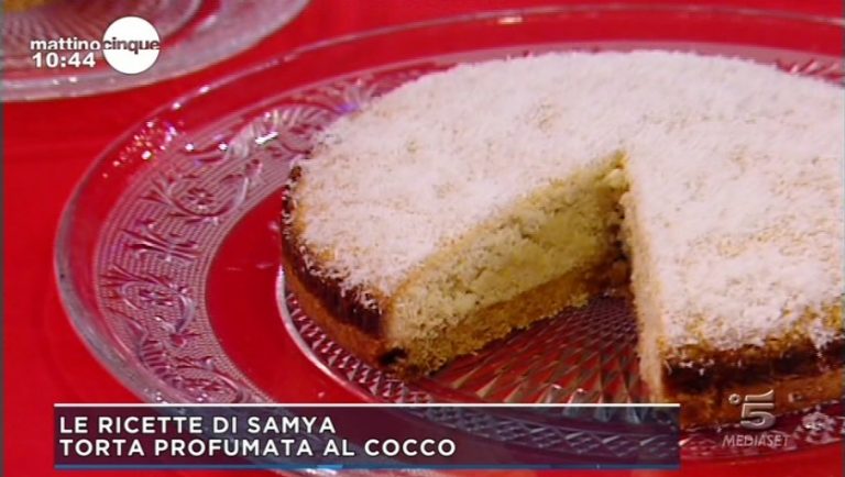 torta profumata al cocco