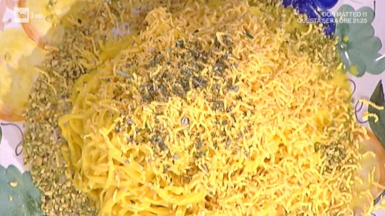 tagliolini al limone e curcuma