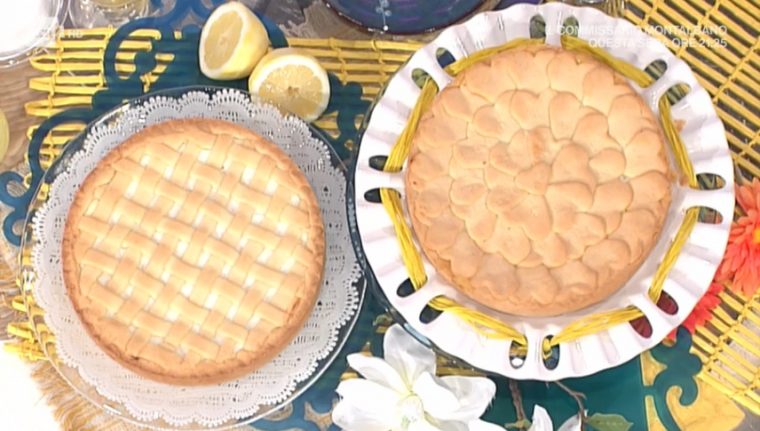  torta alla ricotta con lemon curd di Natalia Cattelani