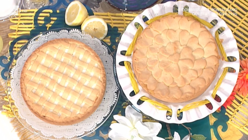 torta alla ricotta con lemon curd di Natalia Cattelani