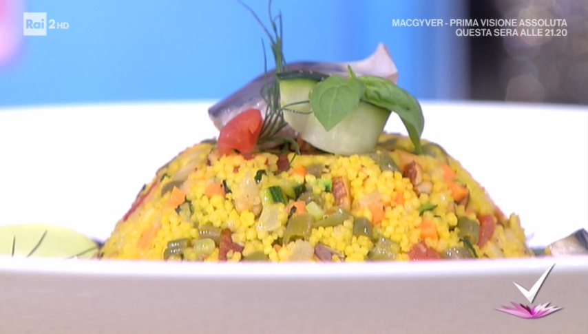 insalata di cous cous alla siciliana