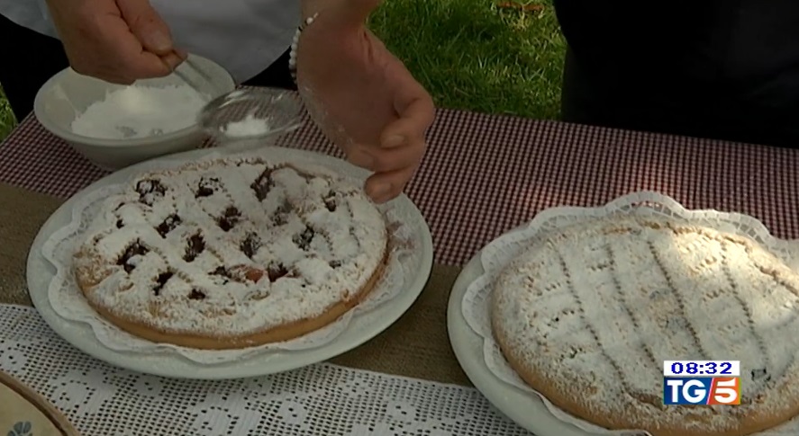 crostata alle ciliegie