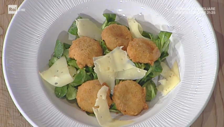 polpette di ricotta con zucchine e zafferano