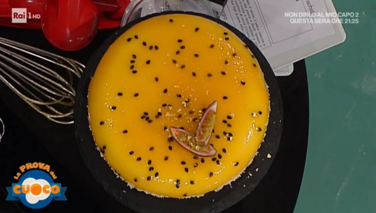 cheesecake al frutto della passione