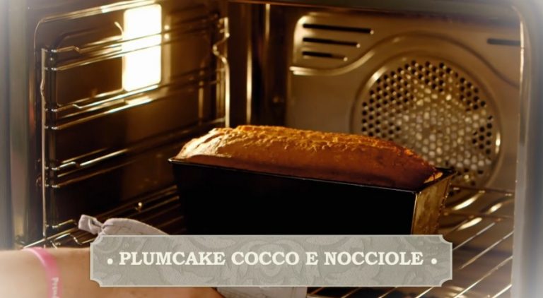 plumcake cocco e nocciole di Giustina e Enrica