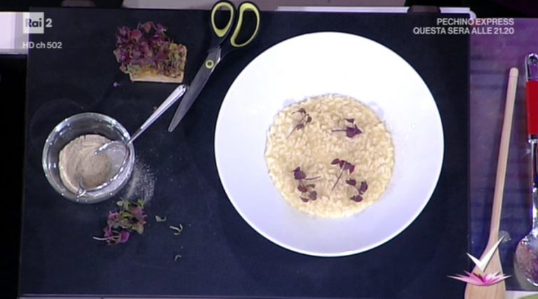 risotto di castagne e mele di Ilario Vinciguerra