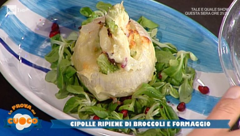 cipolle ripiene di broccoli e formaggio di Diego Bongiovanni