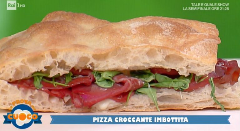 pizza croccante imbottita