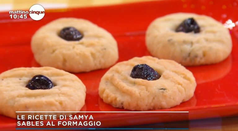 biscotti sables al formaggio