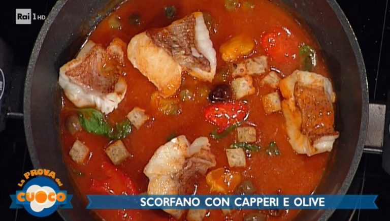 scorfano con capperi e olive di Gianfranco Pascucci