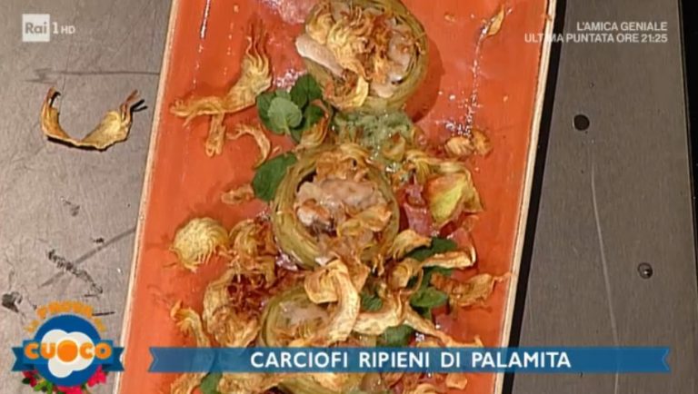 carciofi ripieni di palamita di Marco Claroni