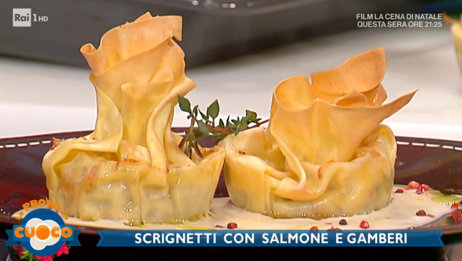 scrignetti con salmone e gamberi di Luisanna Messeri