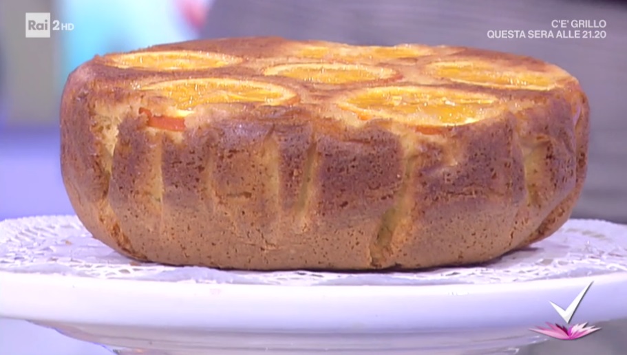 torta rovesciata all'arancia di nonna Giustina