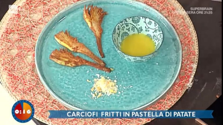 carciofi fritti in pastella di patate di Riccardo Facchini