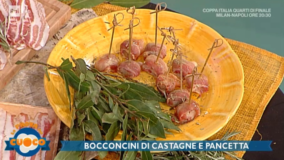 bocconcini di castagne e pancetta di Clara Zani