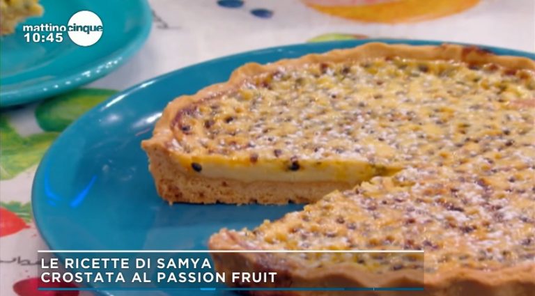 crostata al passion fruit di Samya