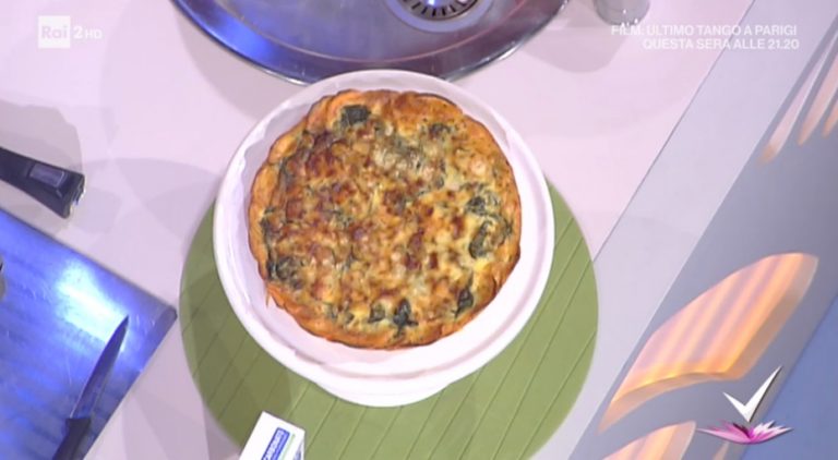 quiche agli spinaci in crosta di patate dolci